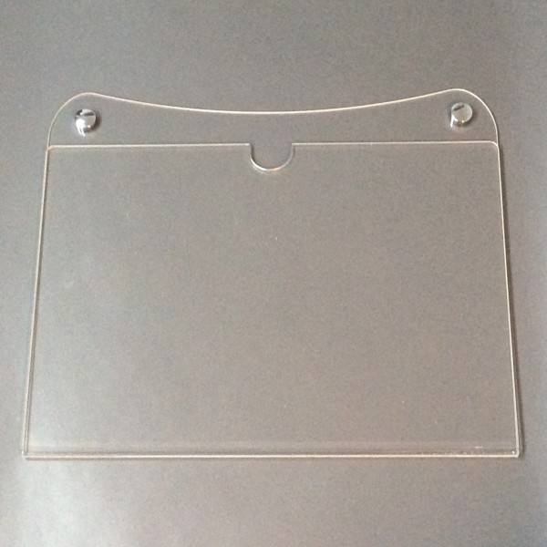 Zidni držač informacija “Life” s ukrasnim prihvatnicima